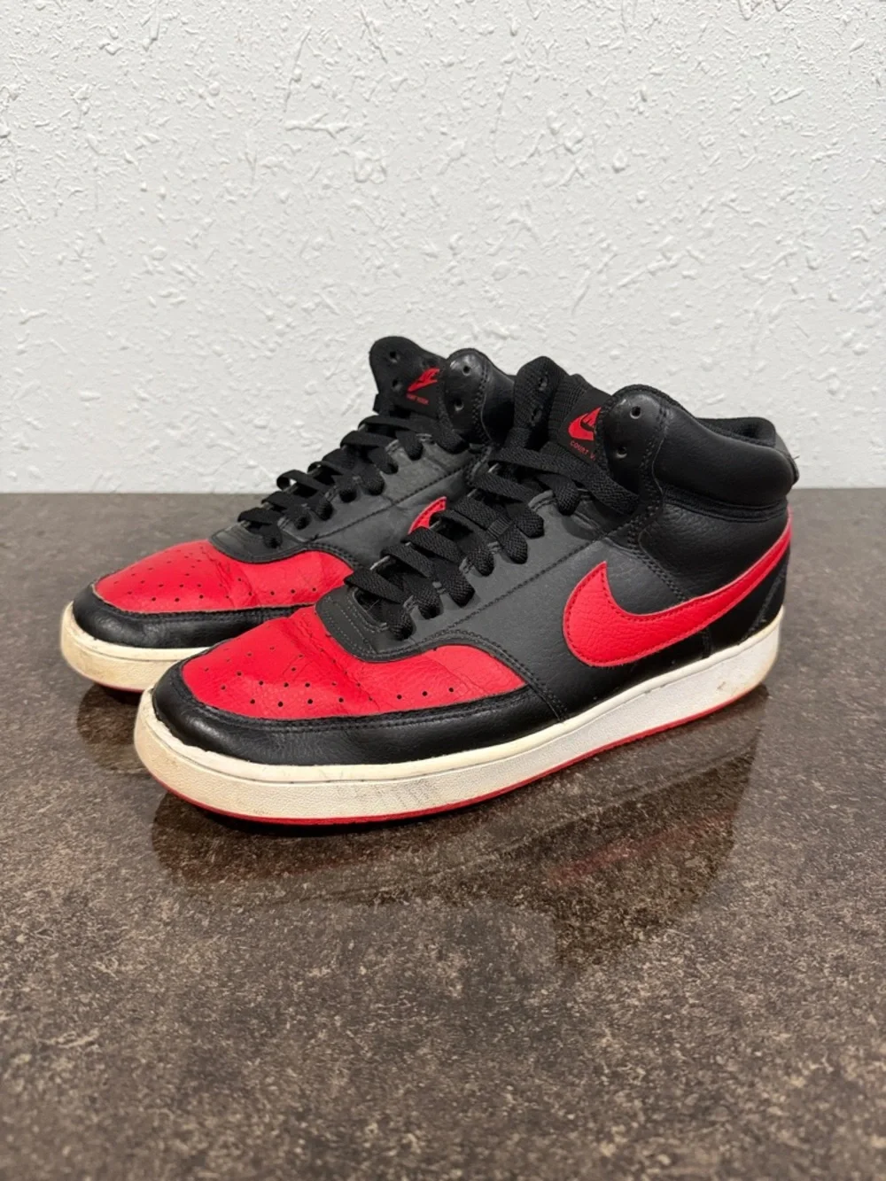 Nike Court Vision DM‎ 8682-001 Men’s Mid-Top Sneakers Size 9.5